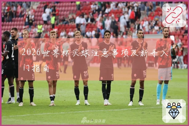 2026世界杯买球注意事项及新手入门指南