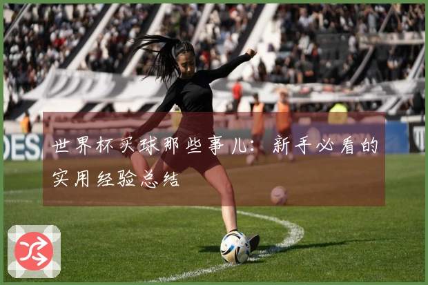 世界杯买球那些事儿：新手必看的实用经验总结